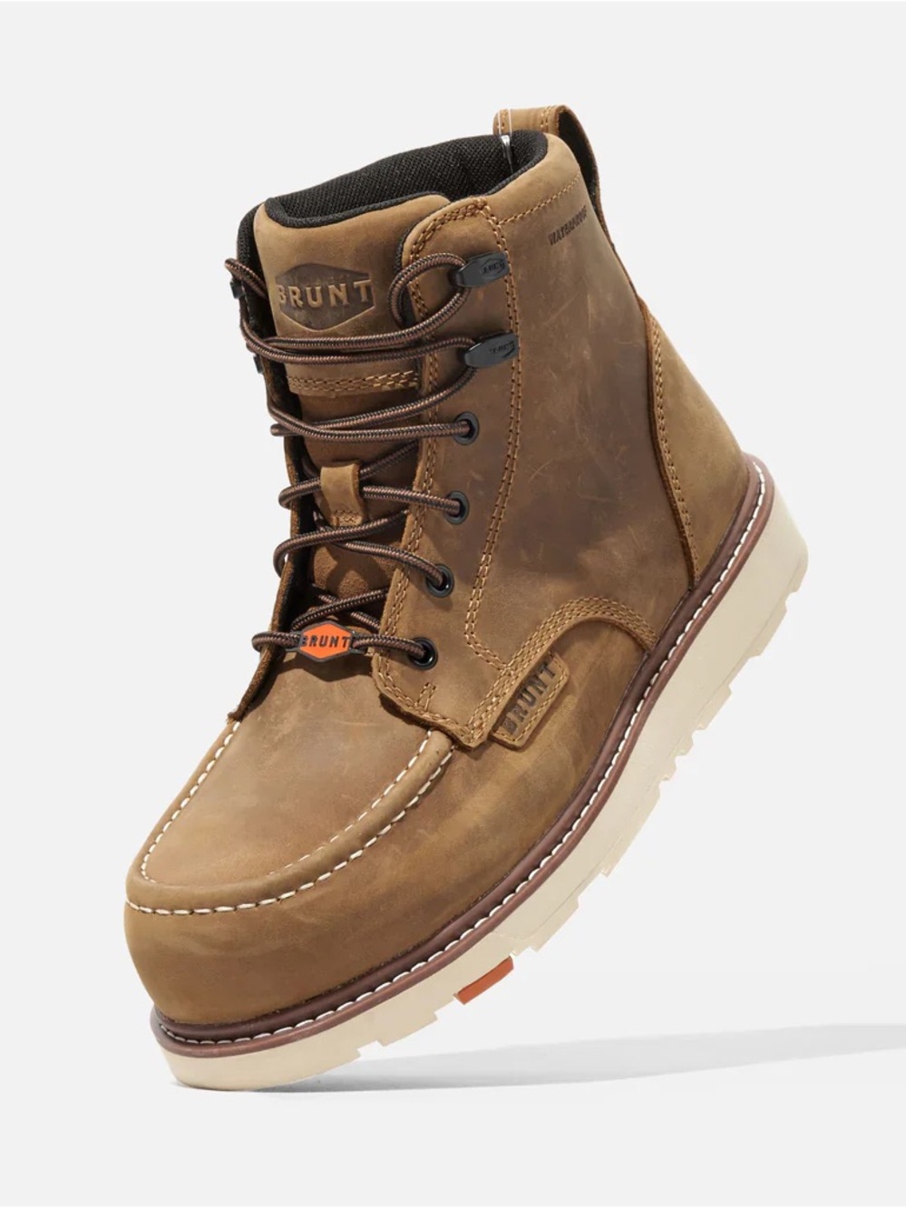 MARIN 6" Soft Toe Brown Waterproof Men's Boots